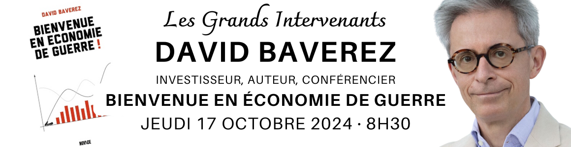 Les grands intervenants IREST : David Baverez